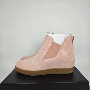 New Sorel Women's Out N About Slip-On Wedge Shoes Booties Women's Size 9.5